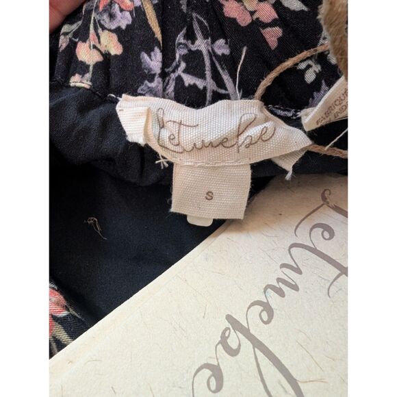 NWT Anthropologie Let Me Be Dress Women Small Black Sweetheart Ruffle Tier Maxi - Picture 8 of 10